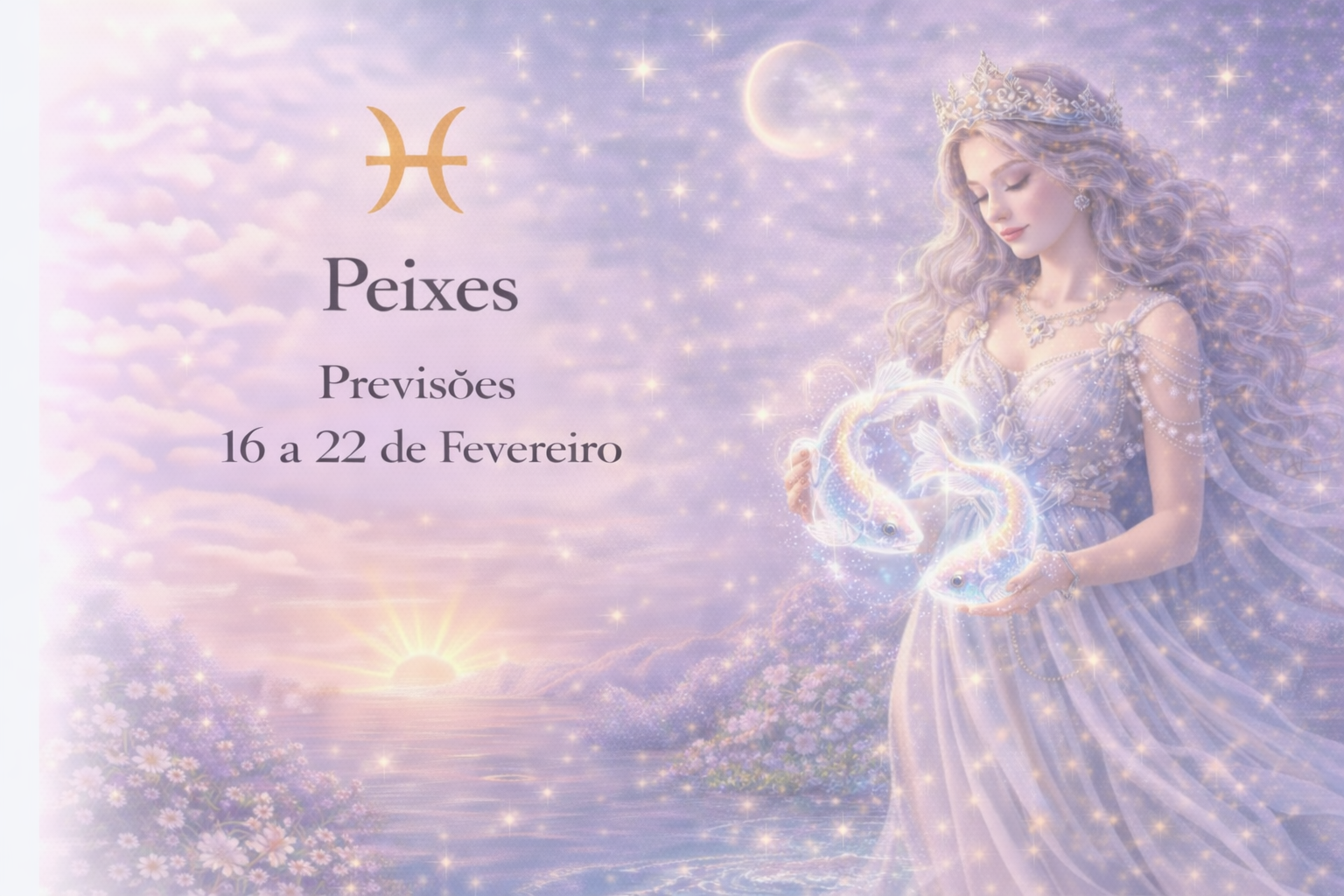 Peixes (Sol ou Ascendente) — 16 a 22 de fevereiro de 2026