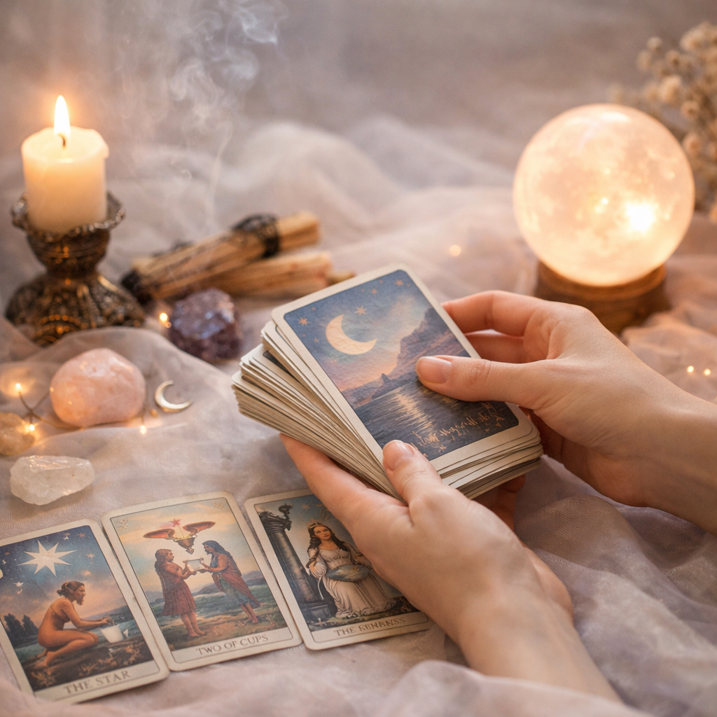 O que devemos dizer enquanto baralhamos as cartas?