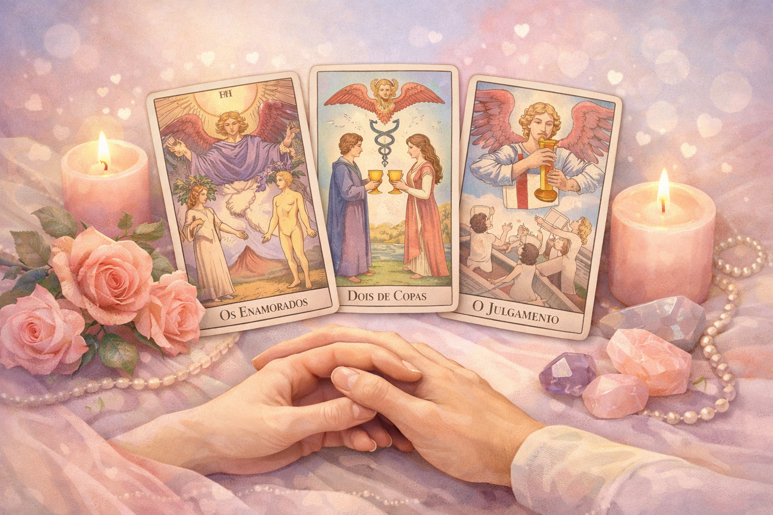 Tarot do amor: 10 cartas que mais falam de reconciliação