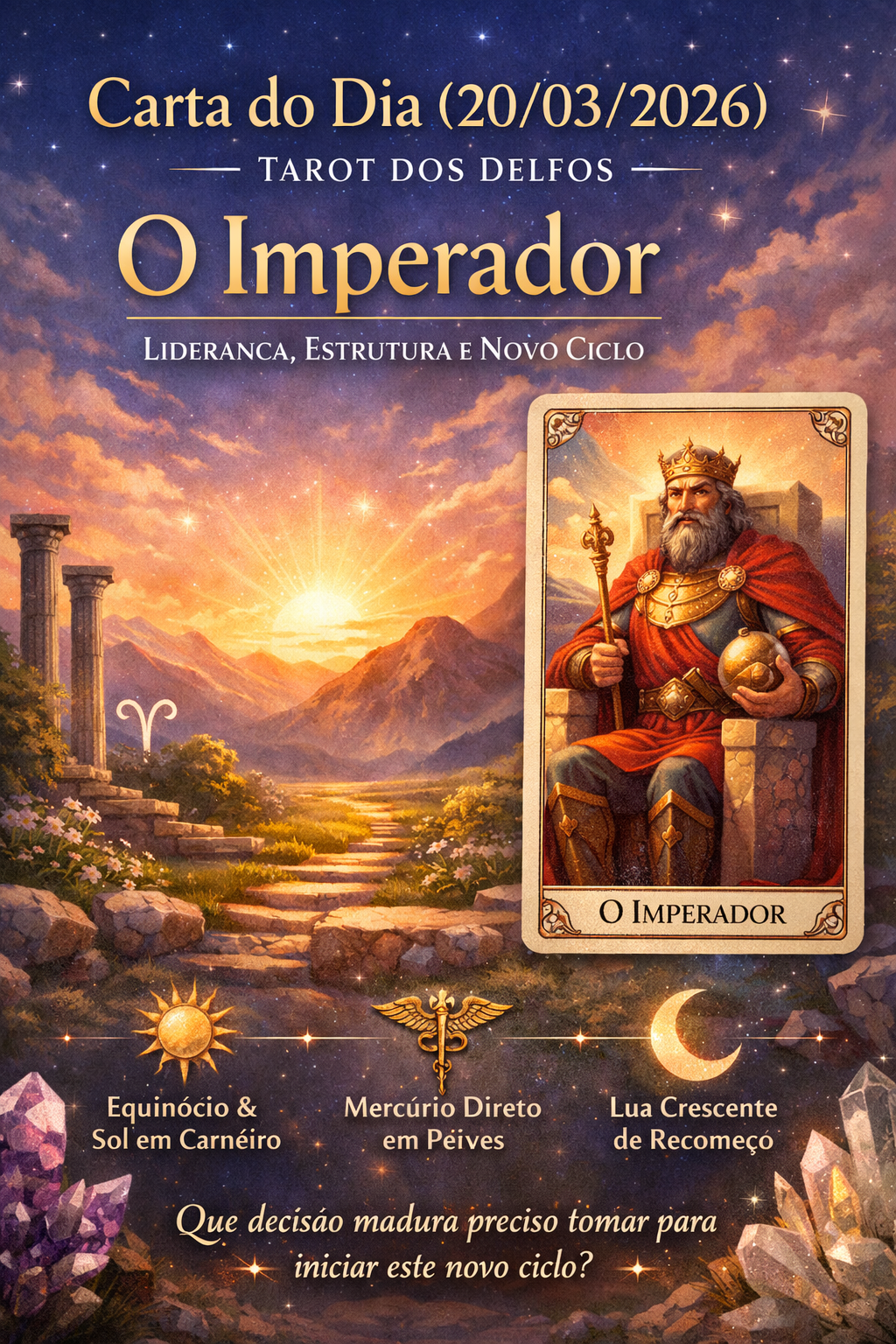 Carta do dia 20 de Março 2026