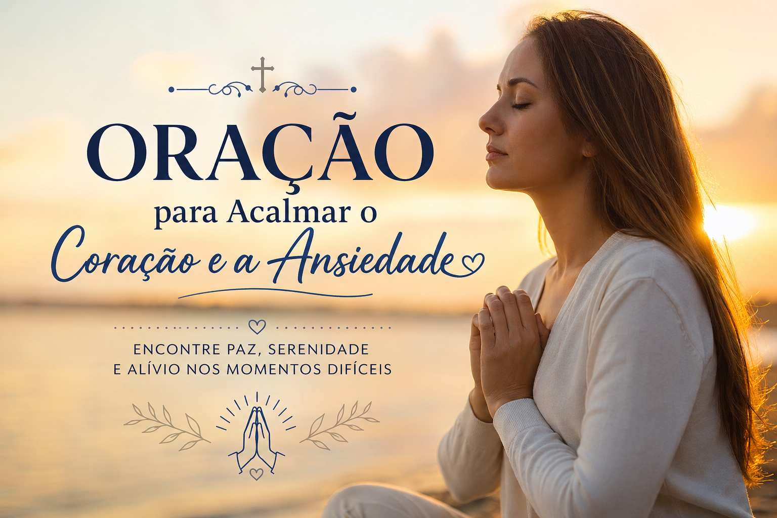 Oração Poderosa para Acalmar o Coração em Momentos Difíceis