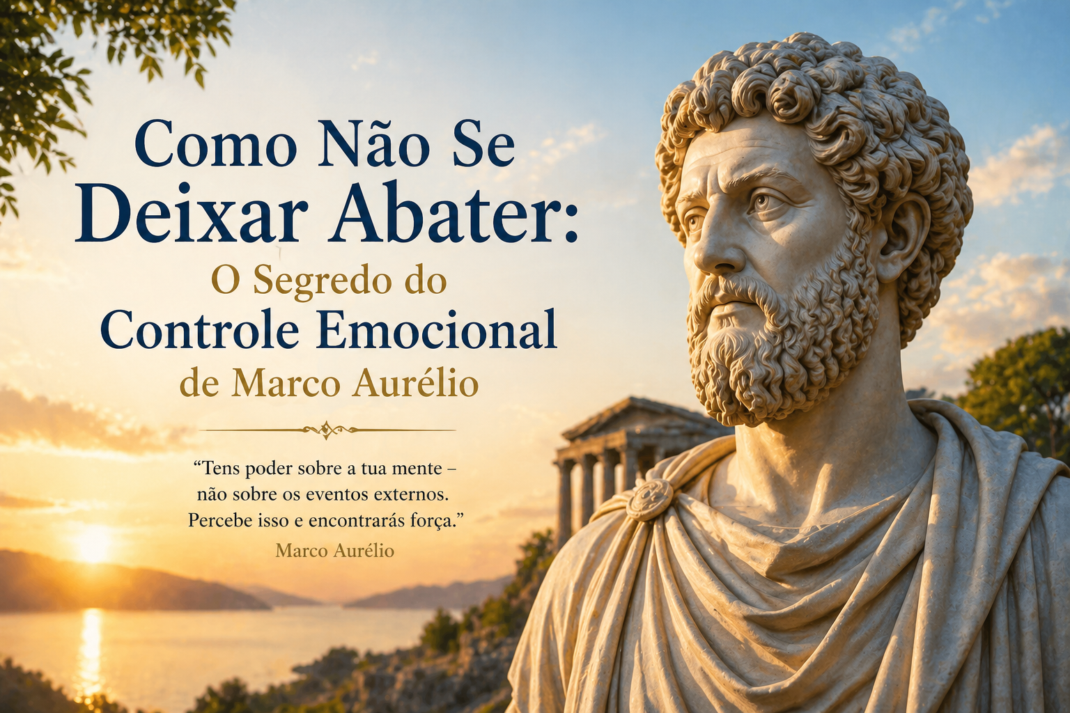 Como Não Se Deixar Abater: O Segredo do Controle Emocional de Marco Aurélio