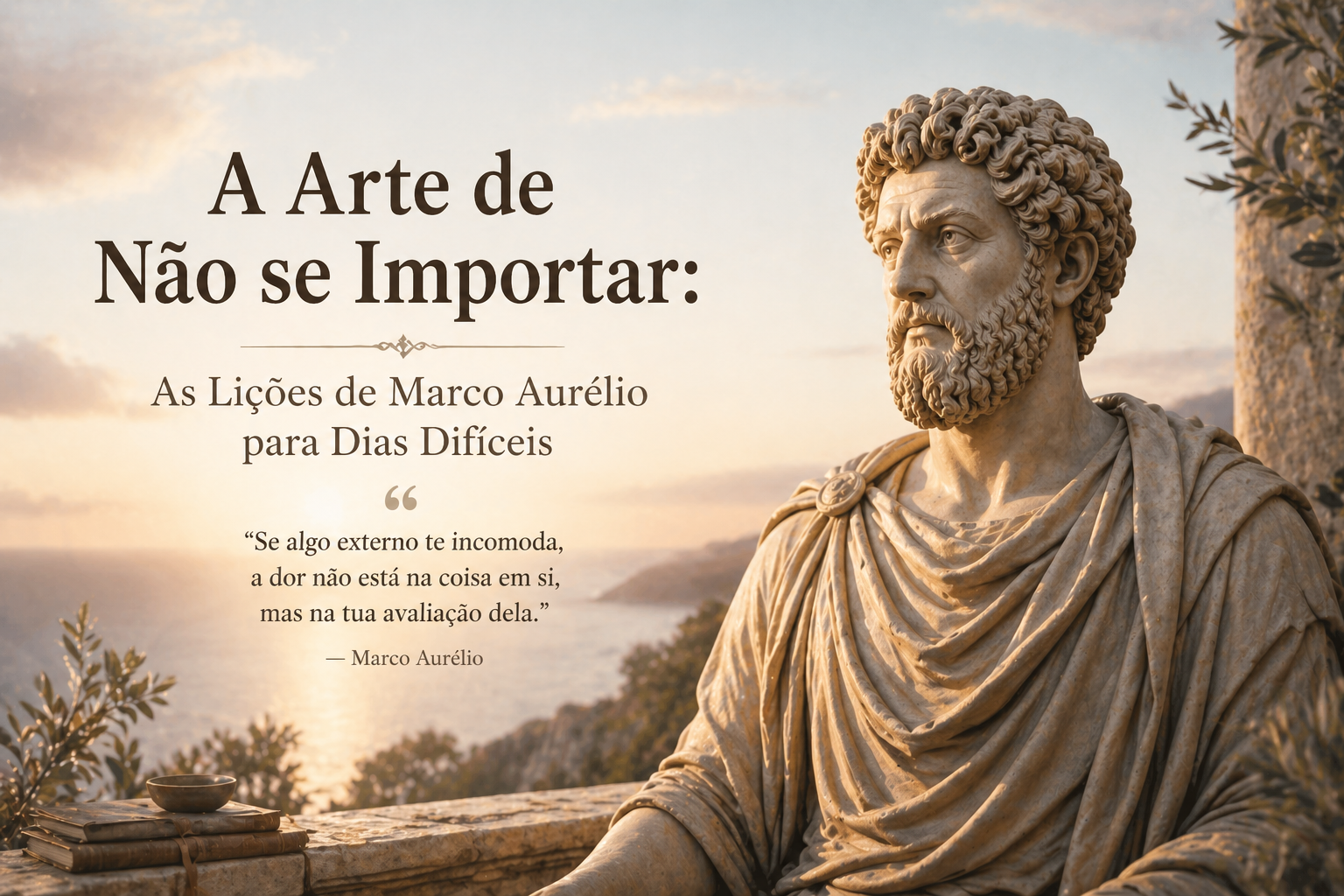 A Arte de Não se Importar: As Lições de Marco Aurélio para Dias Difíceis